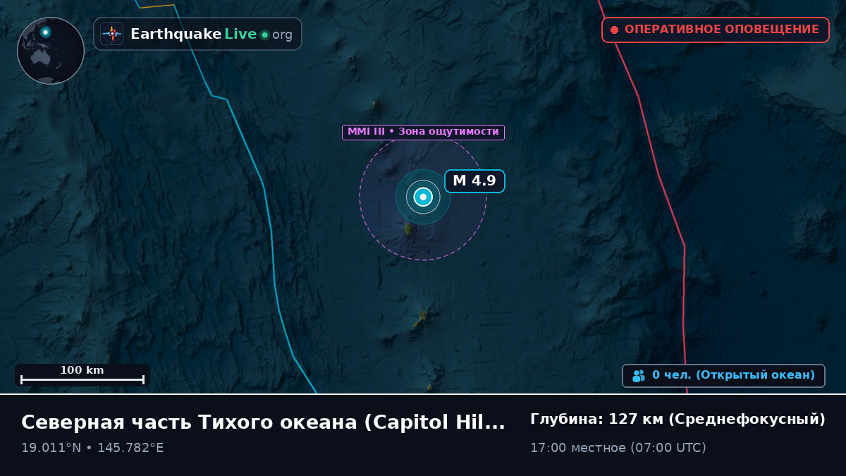 Северная часть Тихого океана (Northern Mariana Islands)