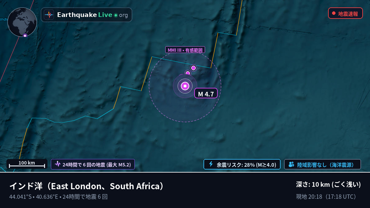 インド洋 (South Africa)