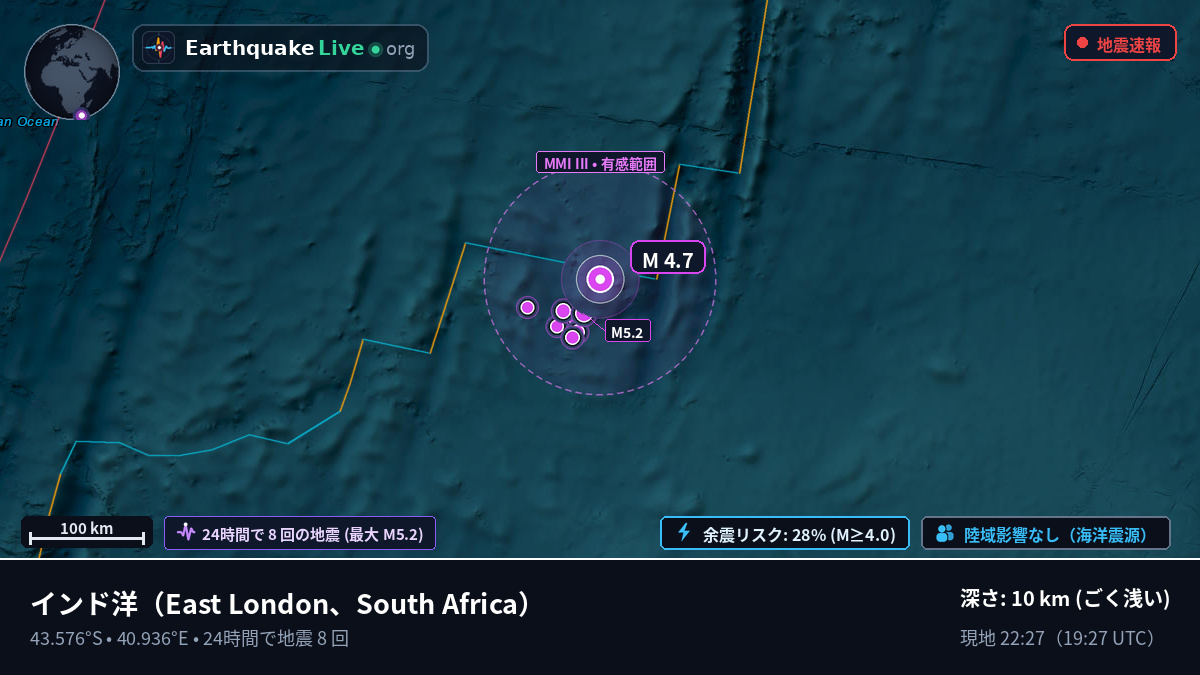 インド洋 (South Africa)
