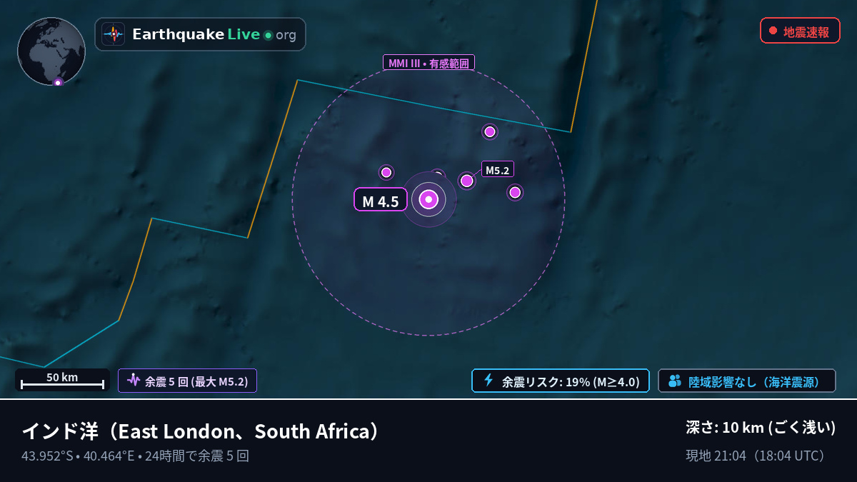 インド洋 (South Africa)