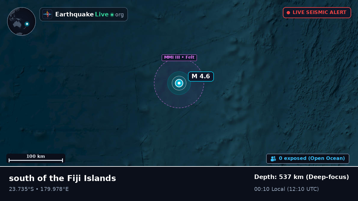 South Pacific Ocean (Tonga)