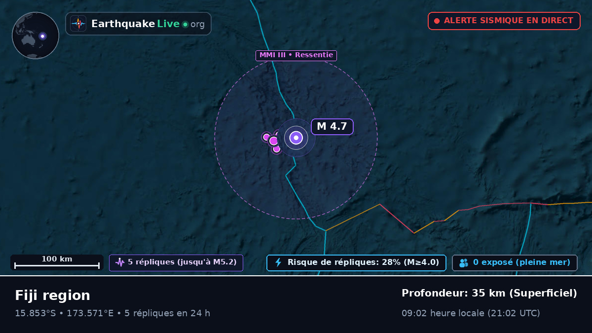 Océan Pacifique Sud (Fidji)