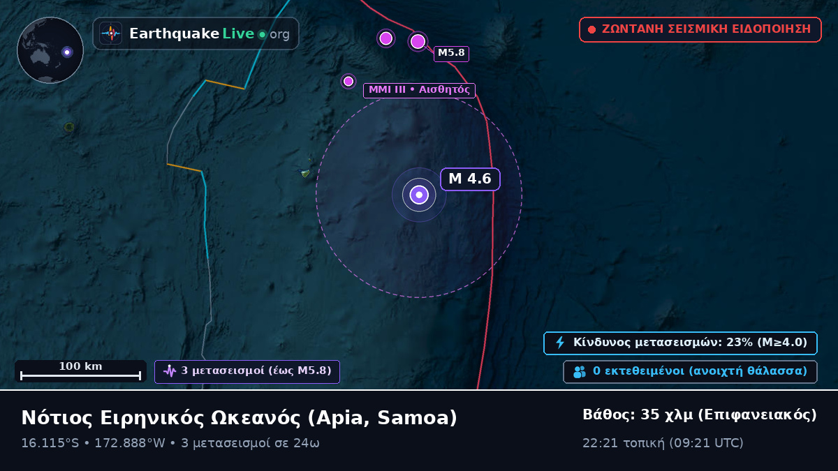 Νότιος Ειρηνικός Ωκεανός (Samoa)