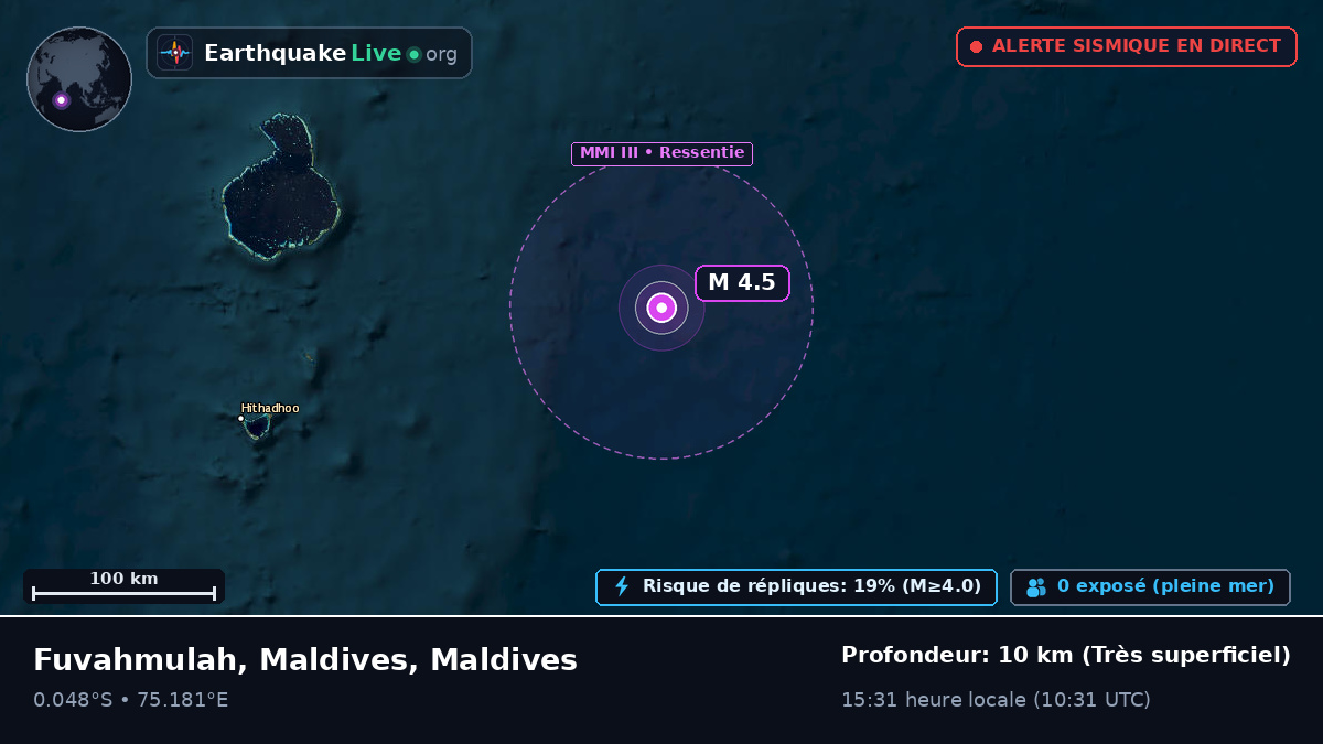 Océan Indien (Maldives)