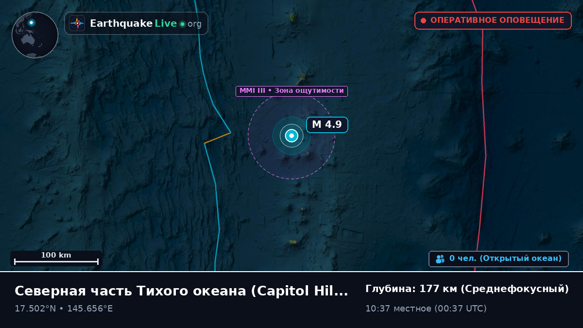 Северная часть Тихого океана (Northern Mariana Islands)
