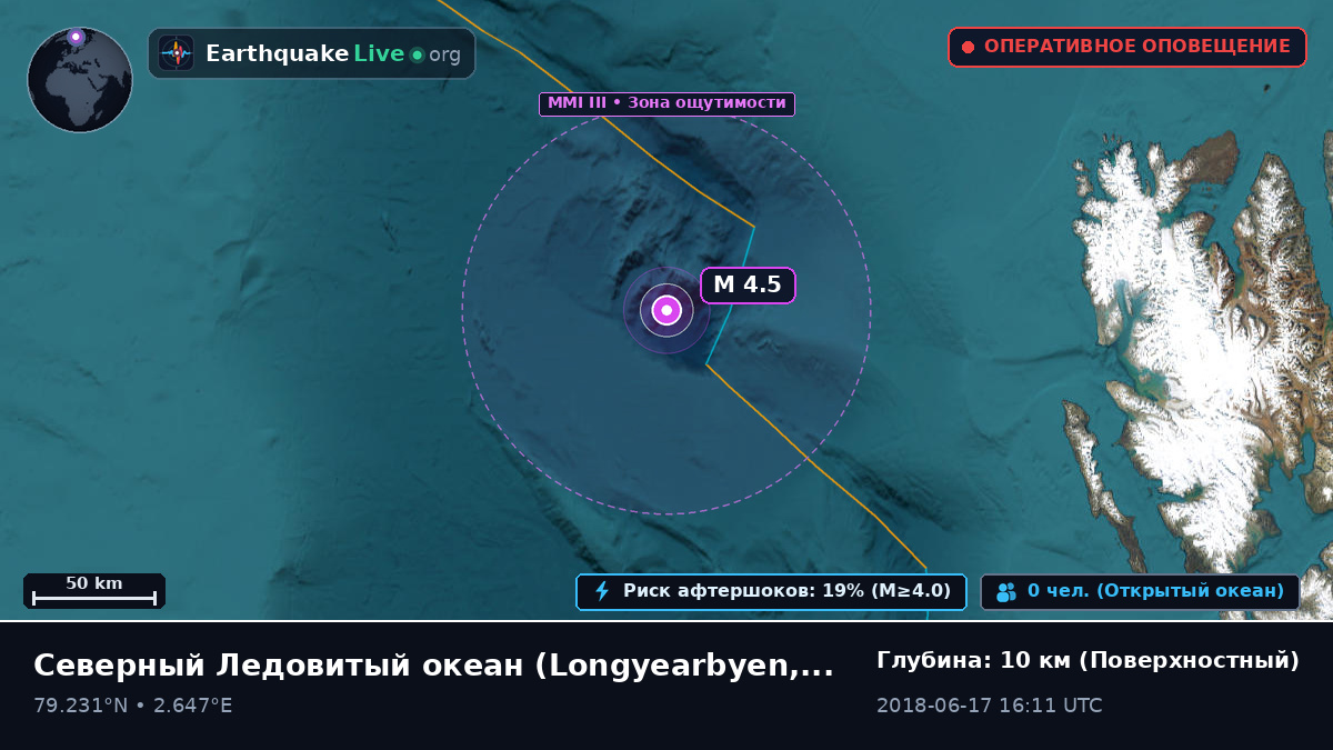 Северный Ледовитый океан (Svalbard and Jan Mayen Islands)