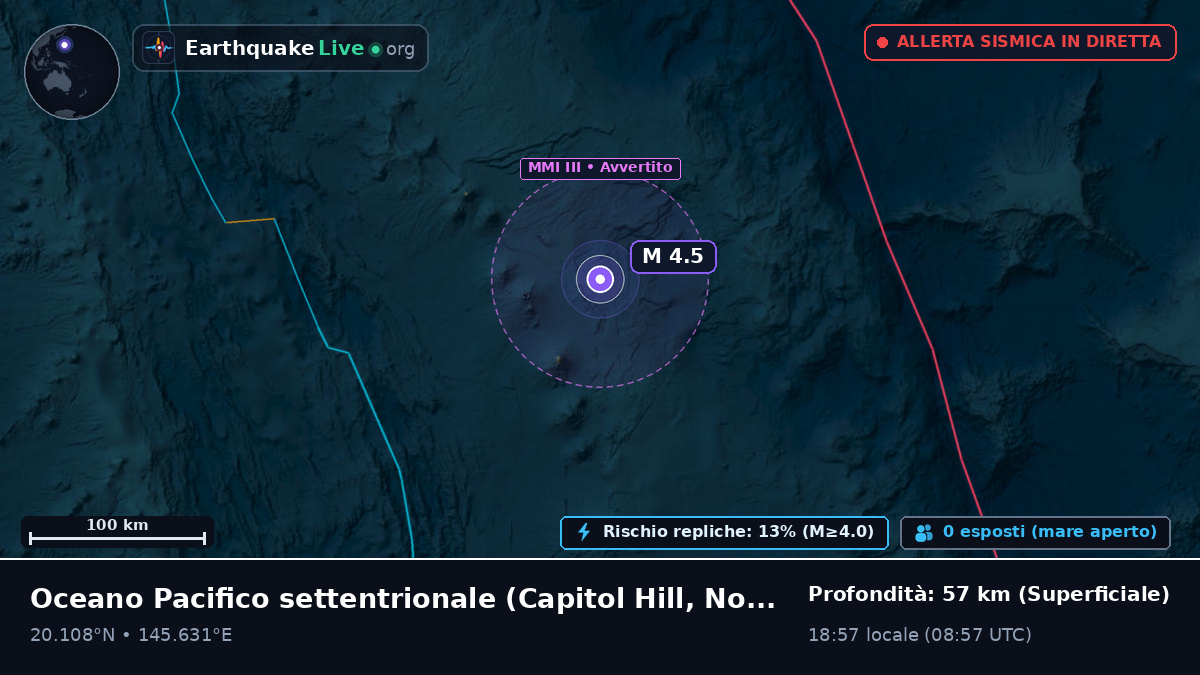 Oceano Pacifico settentrionale (Northern Mariana Islands)