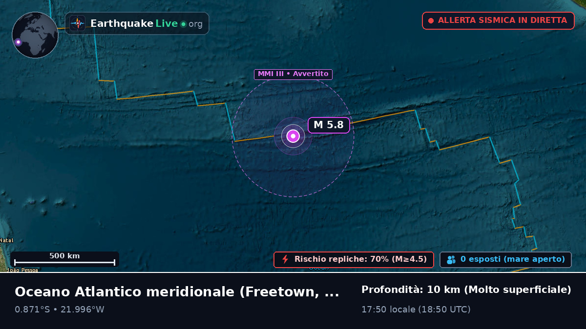 Oceano Atlantico meridionale (Sierra Leone)