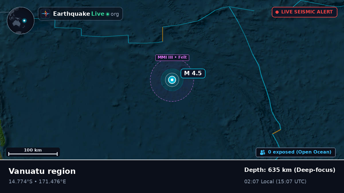 South Pacific Ocean (Vanuatu)