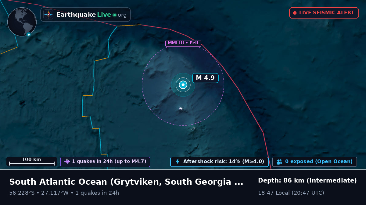 South Atlantic Ocean (South Georgia and the Islands)
