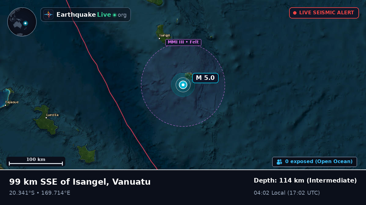South Pacific Ocean (Vanuatu)