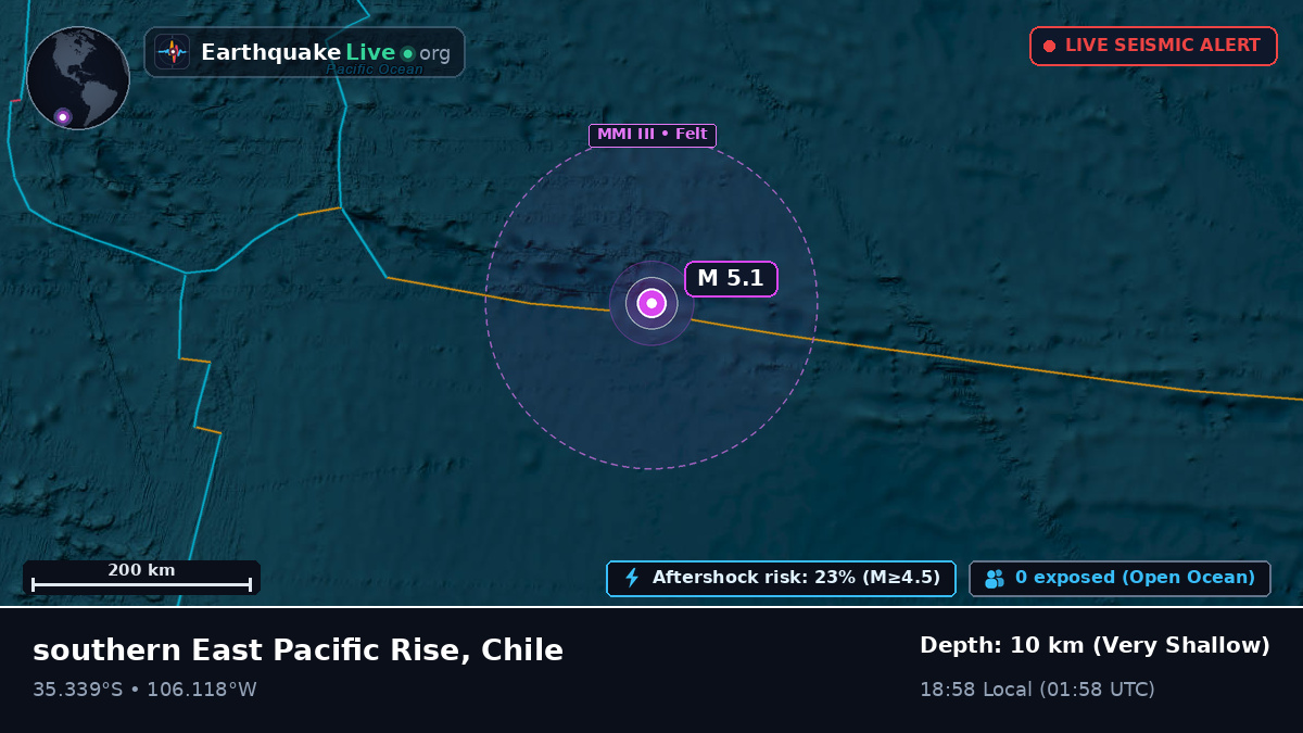 South Pacific Ocean (Chile)