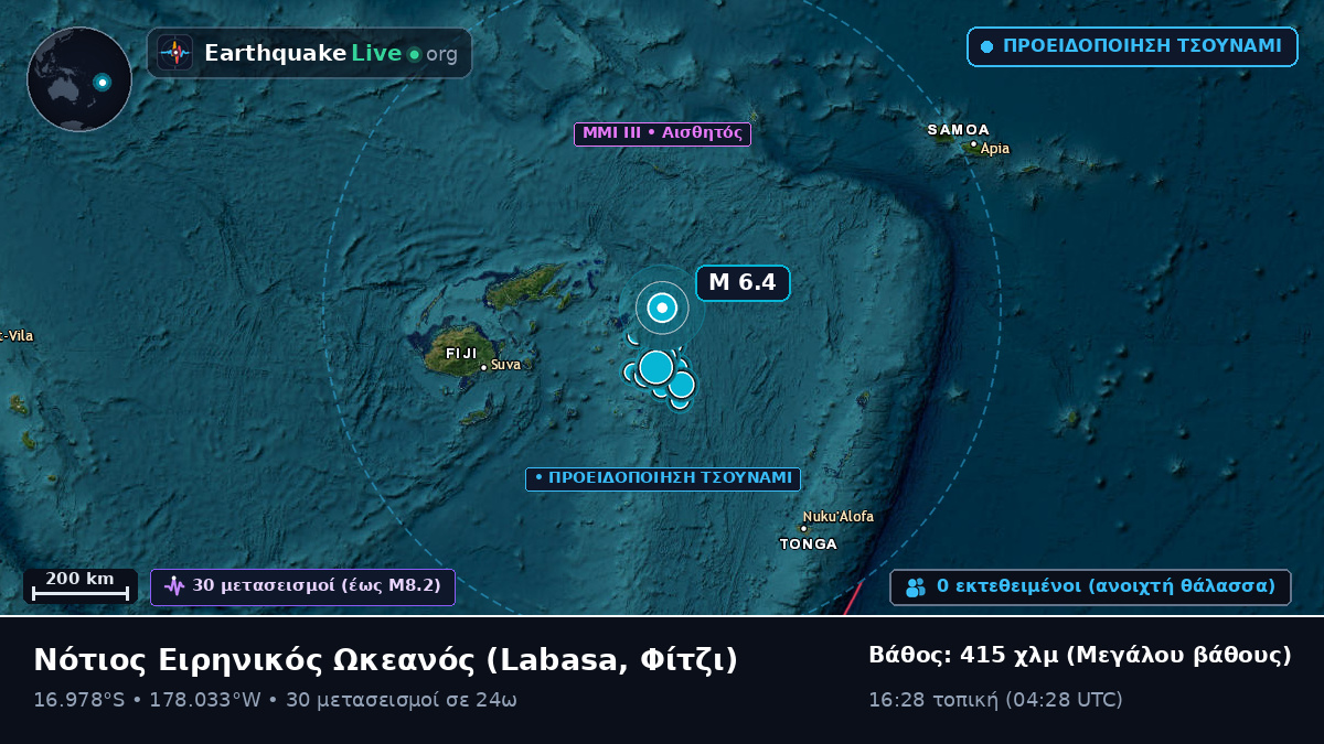 Νότιος Ειρηνικός Ωκεανός (Φίτζι)