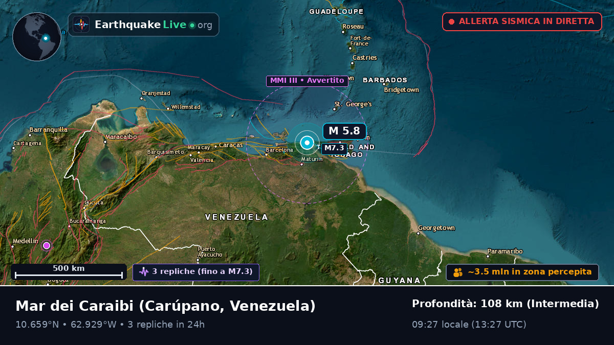 Mar dei Caraibi (Venezuela)