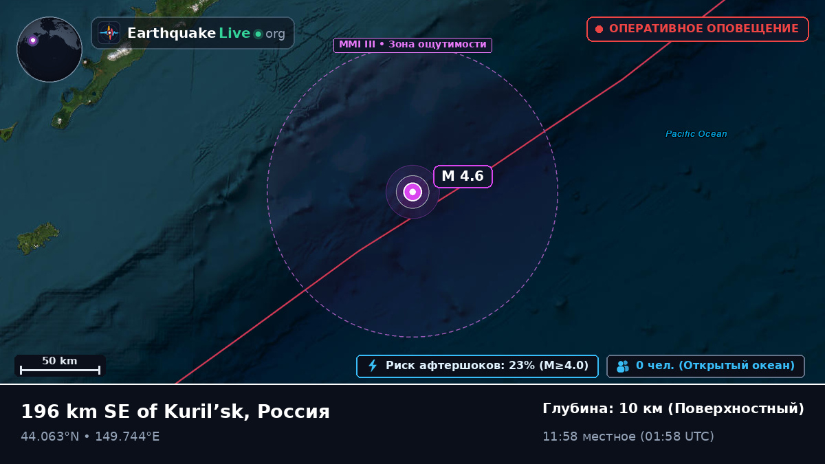 Северная часть Тихого океана (Япония)