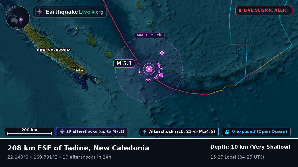 South Pacific Ocean (New Caledonia)
