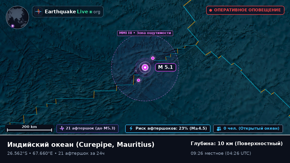 Индийский океан (Mauritius)