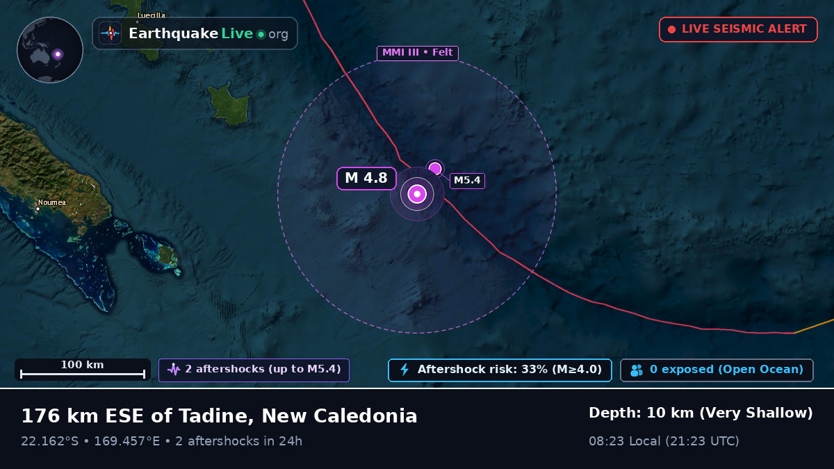 South Pacific Ocean (New Caledonia)