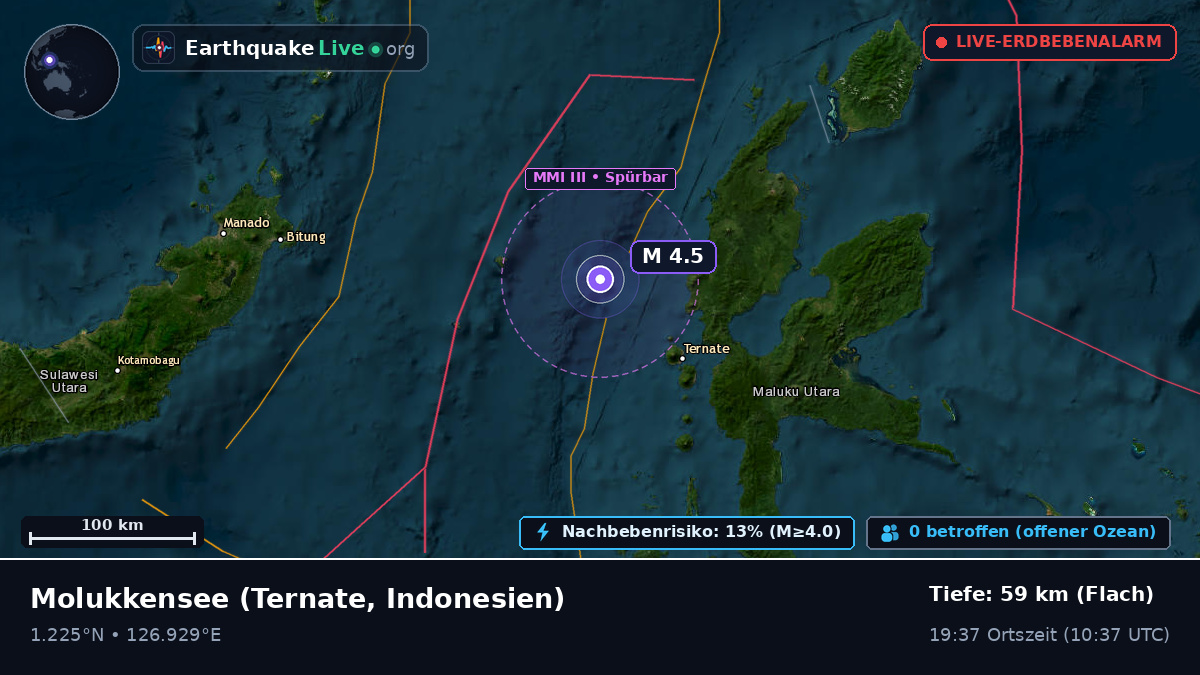 Molukkensee (Indonesien)