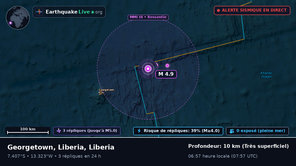 Océan Atlantique Sud (Liberia)