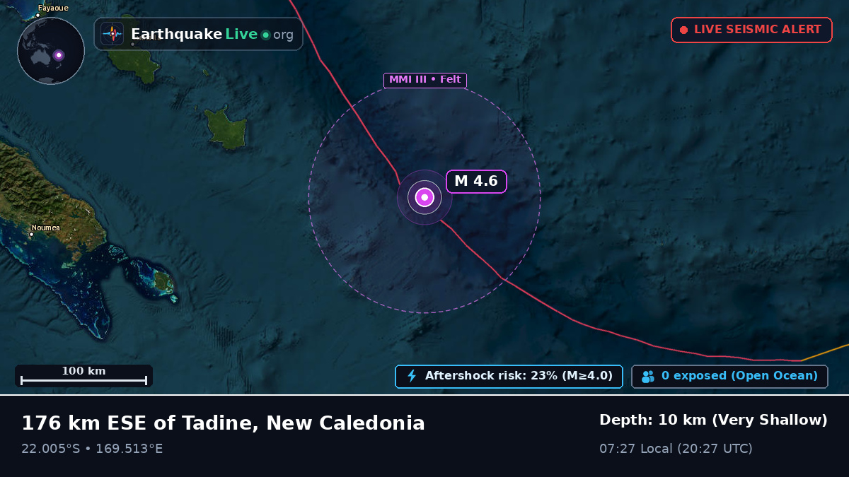 South Pacific Ocean (New Caledonia)