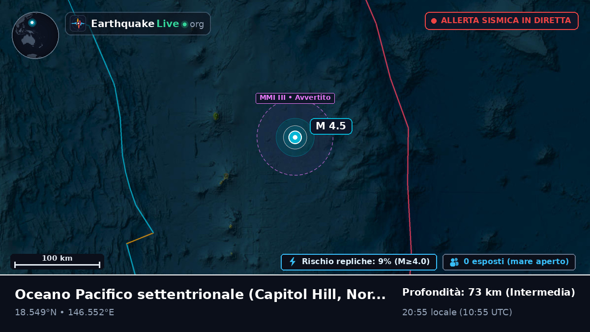 Oceano Pacifico settentrionale (Northern Mariana Islands)