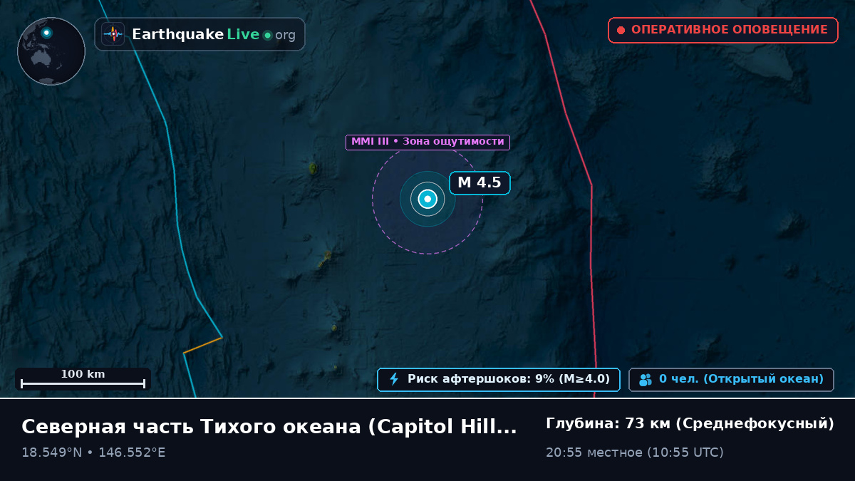 Северная часть Тихого океана (Northern Mariana Islands)
