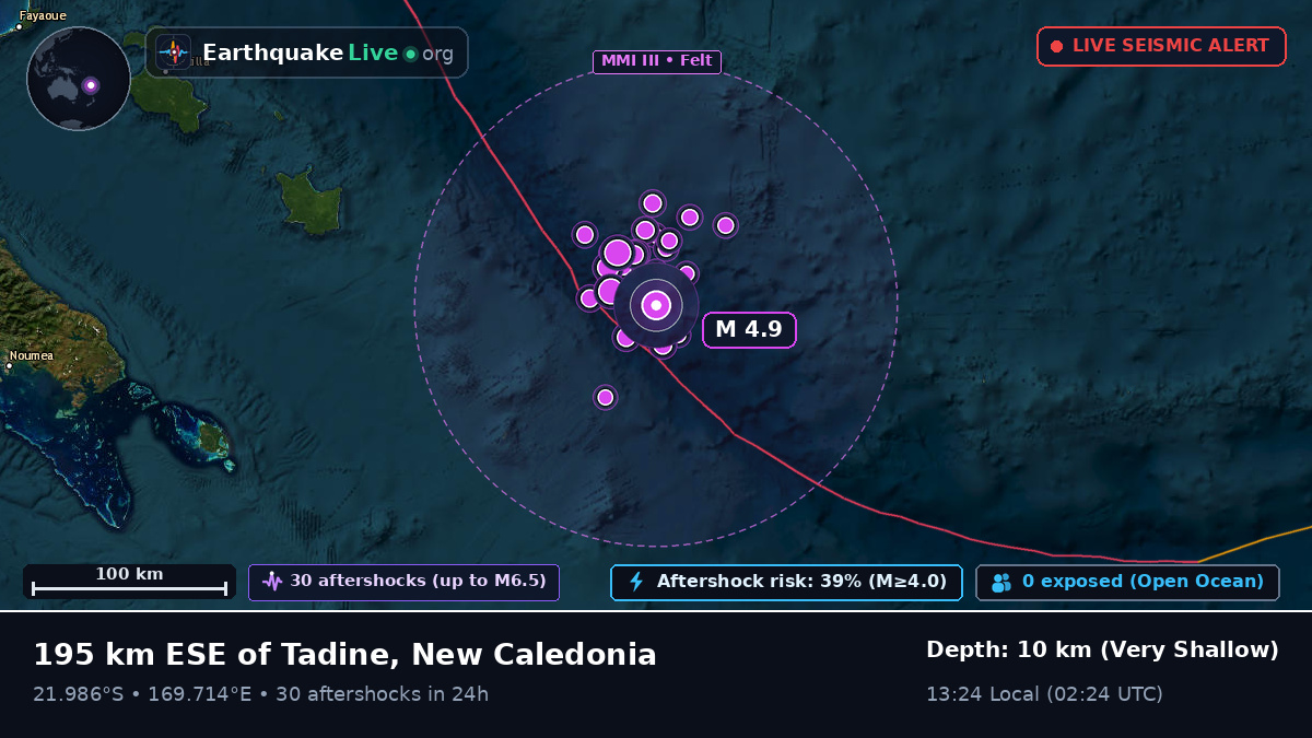 South Pacific Ocean (New Caledonia)