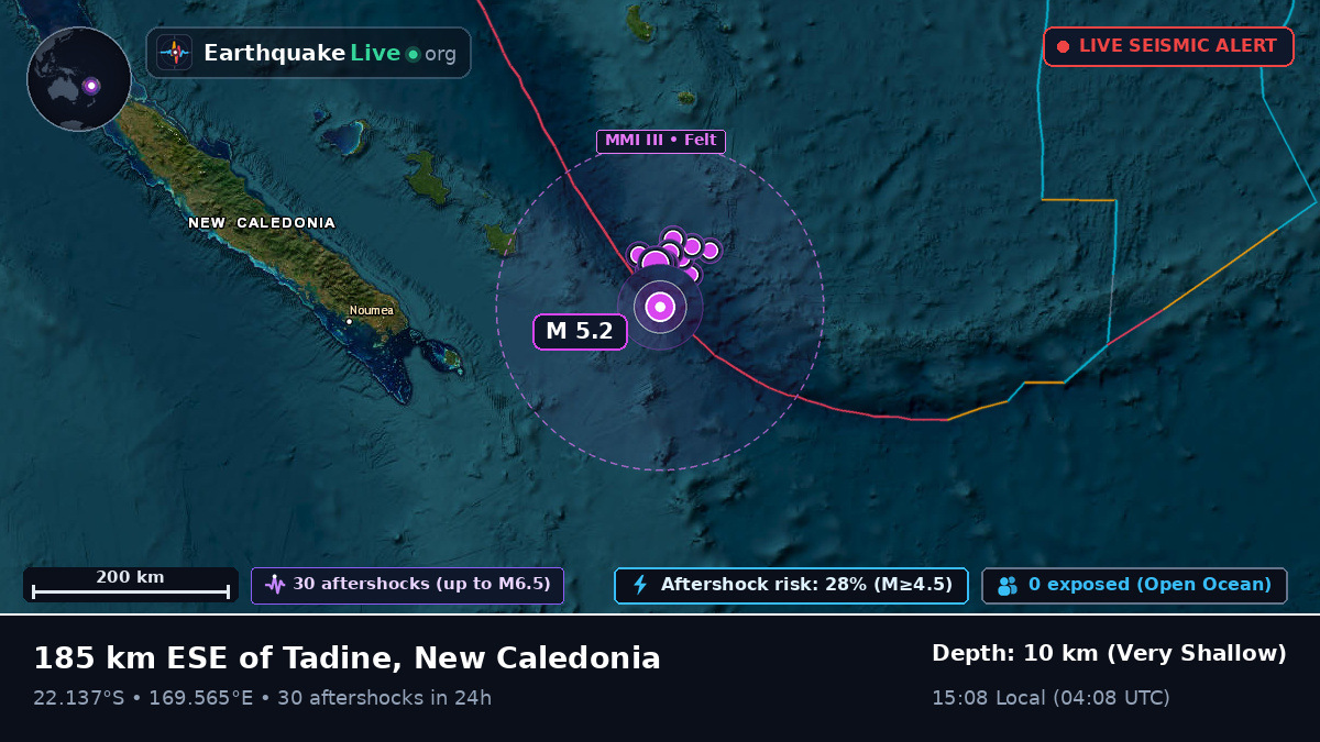 South Pacific Ocean (New Caledonia)