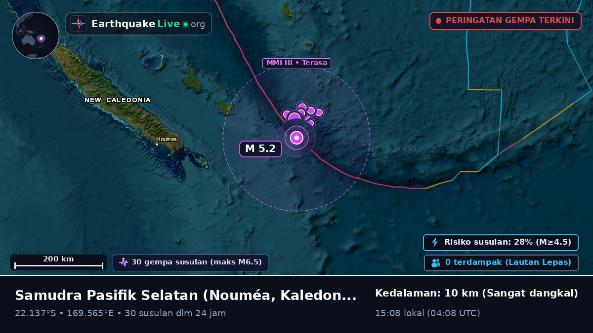 Samudra Pasifik Selatan (Kaledonia Baru)