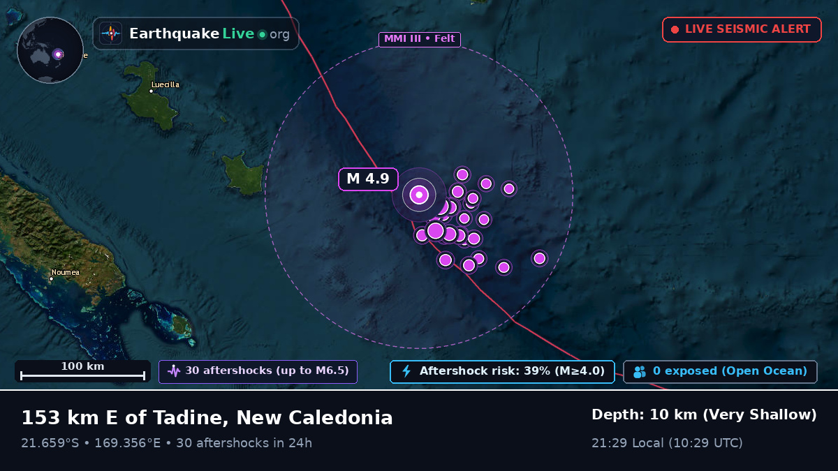 South Pacific Ocean (New Caledonia)