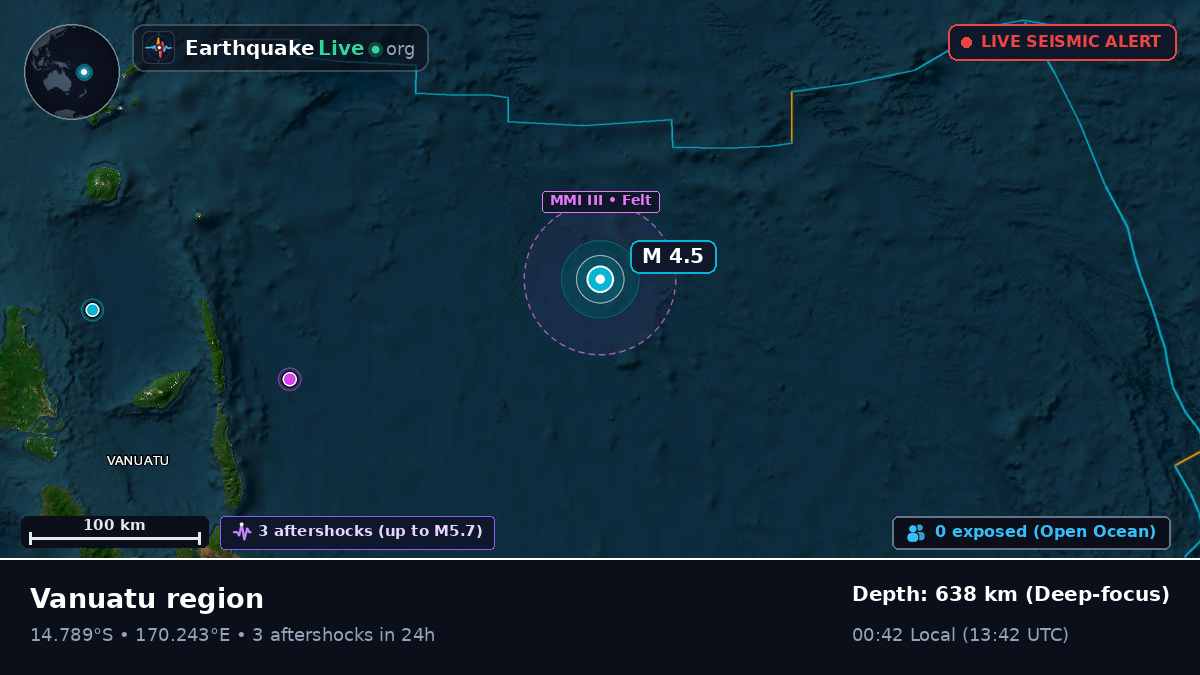 South Pacific Ocean (Vanuatu)