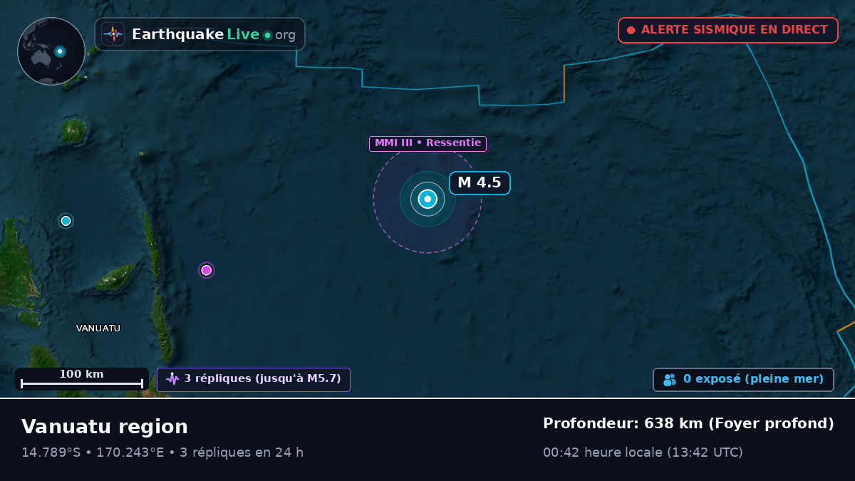 Océan Pacifique Sud (Vanuatu)