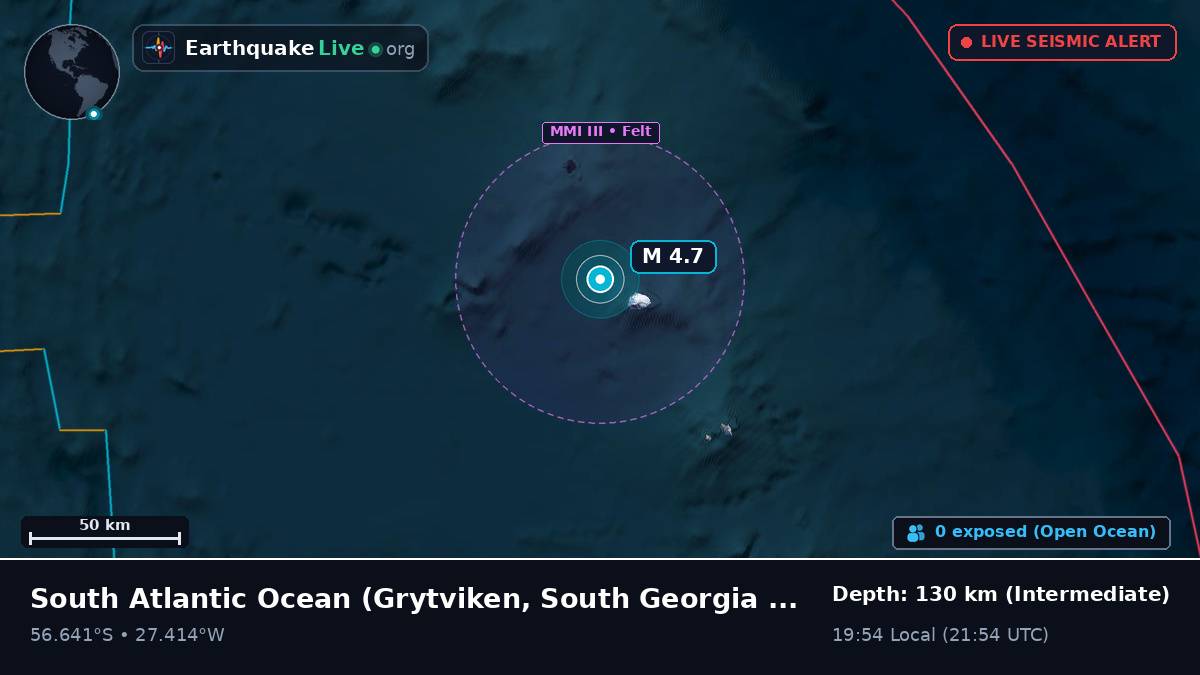 South Atlantic Ocean (South Georgia and the Islands)
