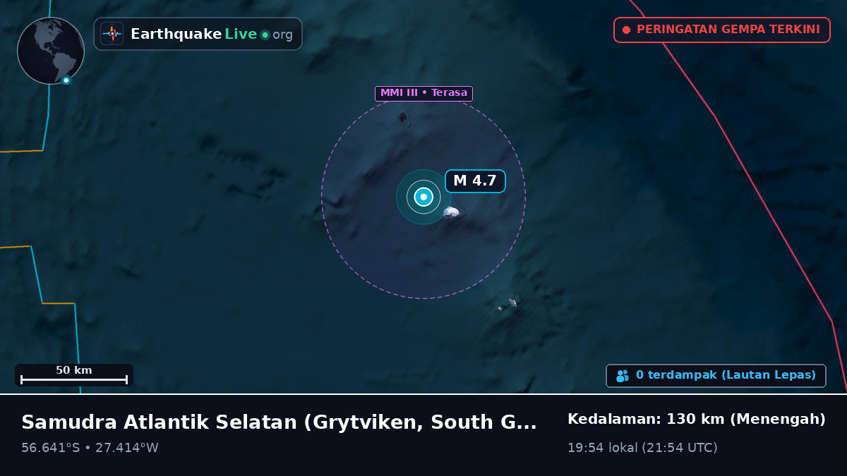 Samudra Atlantik Selatan (South Georgia and the Islands)
