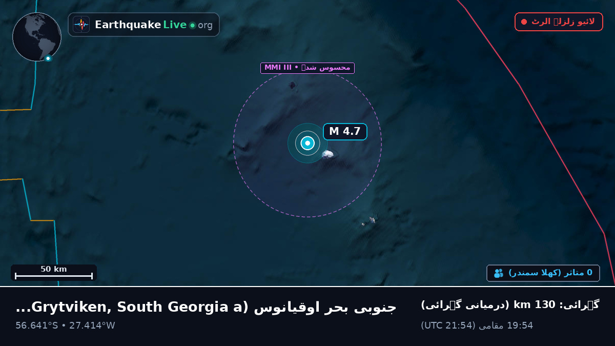 جنوبی بحر اوقیانوس (South Georgia and the Islands)