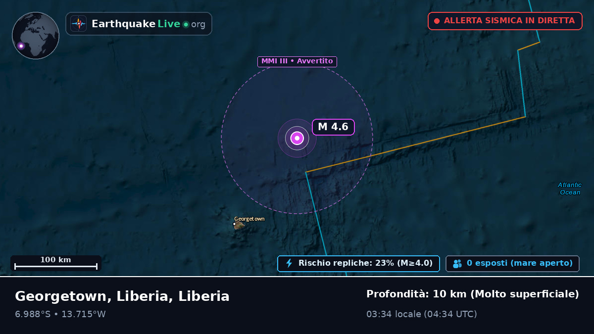 Oceano Atlantico meridionale (Liberia)