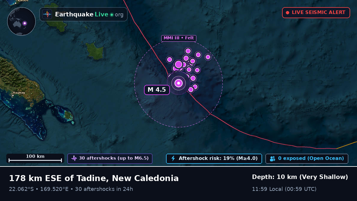 South Pacific Ocean (New Caledonia)