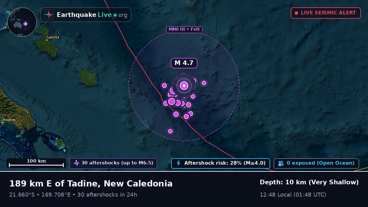 South Pacific Ocean (New Caledonia)