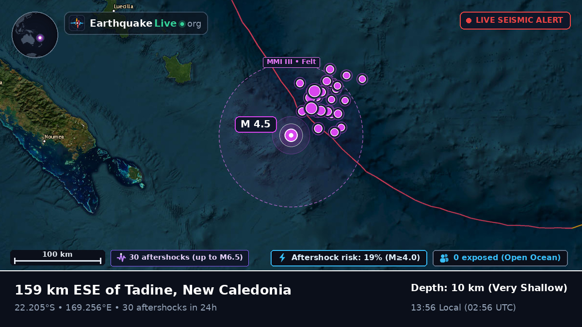 South Pacific Ocean (New Caledonia)