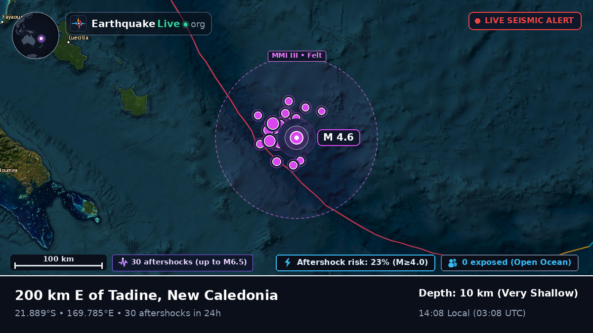 South Pacific Ocean (New Caledonia)
