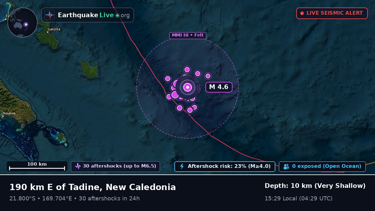 South Pacific Ocean (New Caledonia)