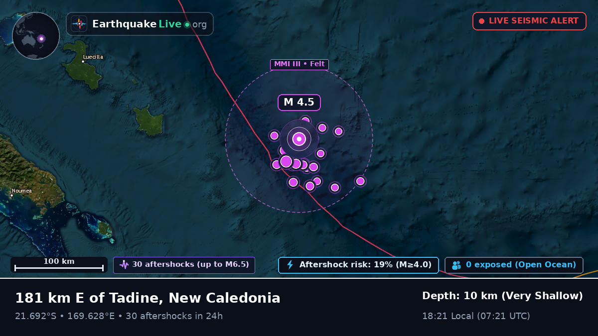 South Pacific Ocean (New Caledonia)