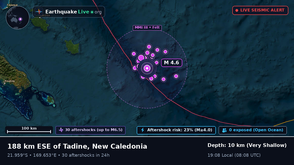 South Pacific Ocean (New Caledonia)