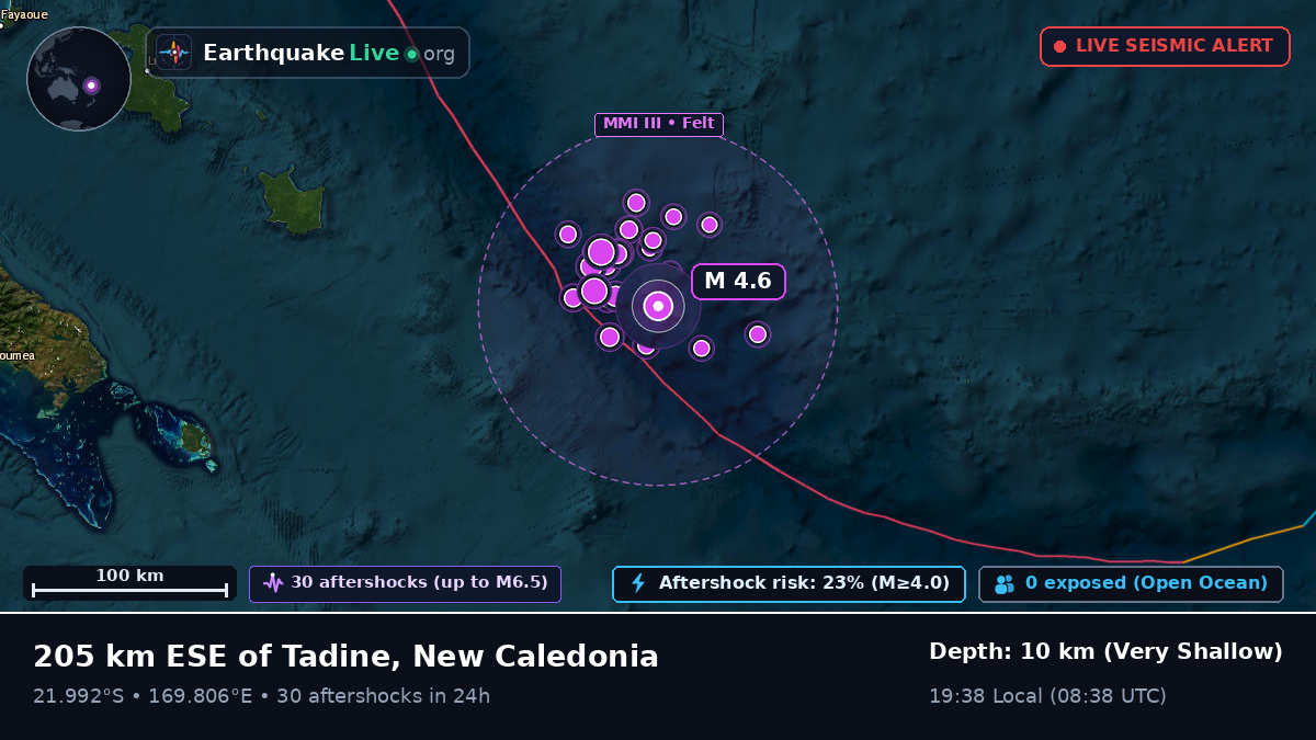 South Pacific Ocean (New Caledonia)