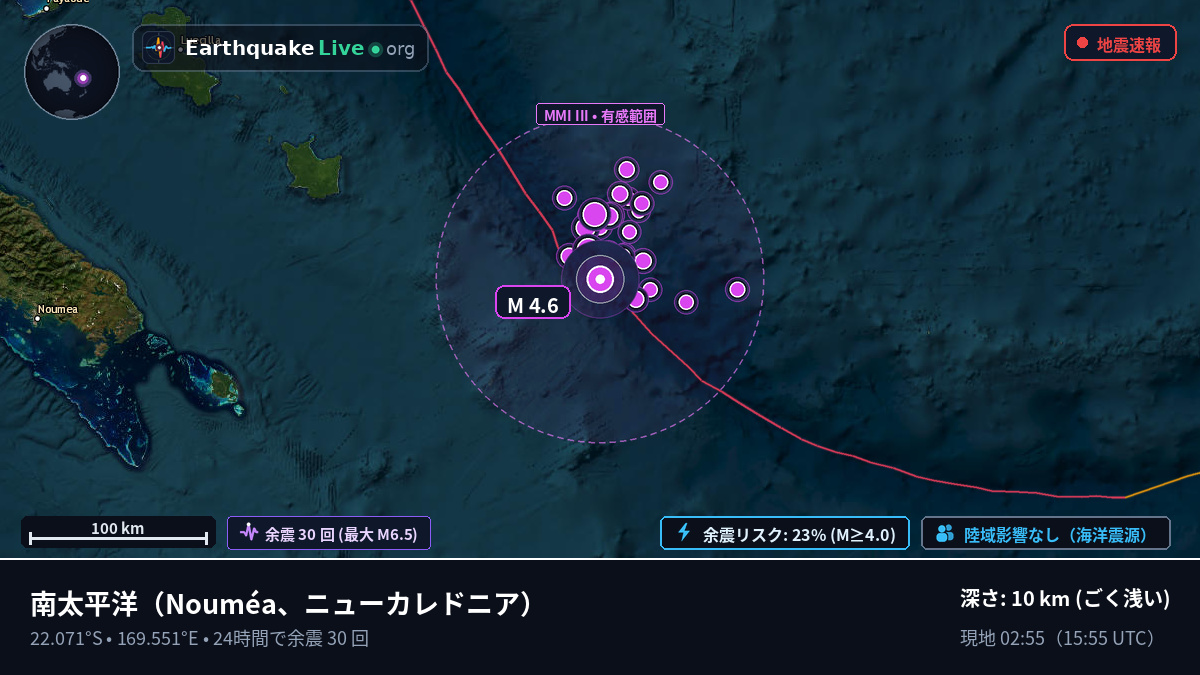 南太平洋 (ニューカレドニア)