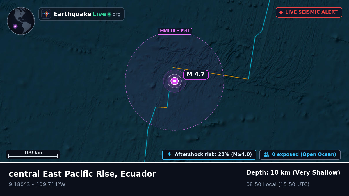 South Pacific Ocean (Ecuador)