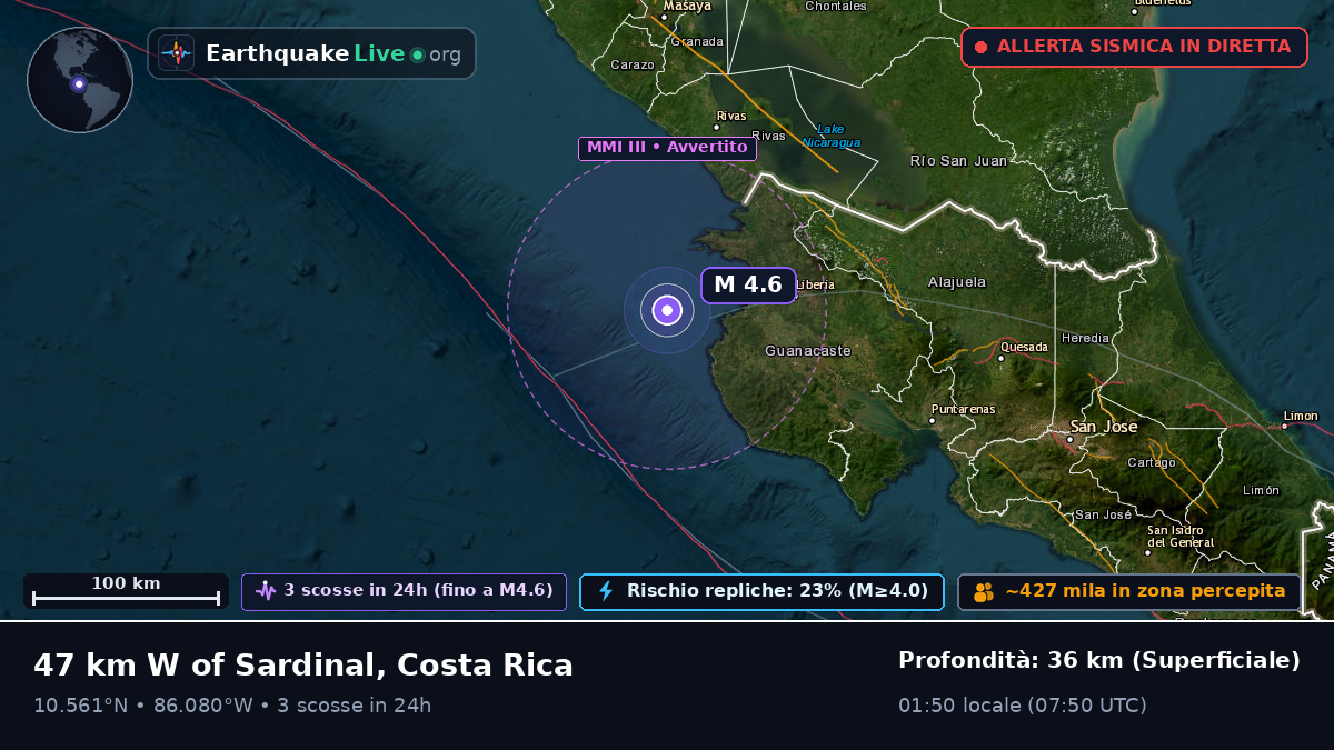 Mar dei Caraibi (Costa Rica)