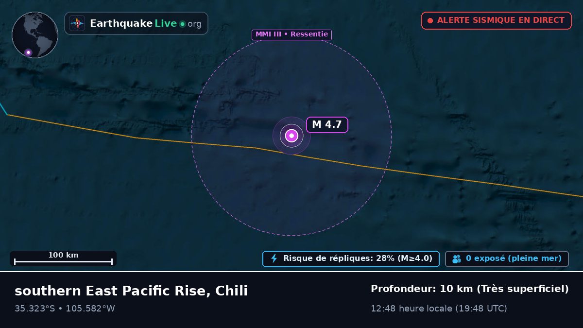Océan Pacifique Sud (Chili)