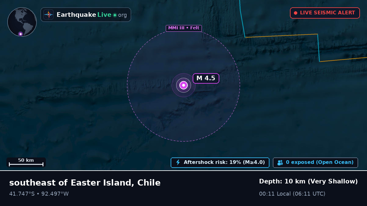 South Pacific Ocean (Chile)